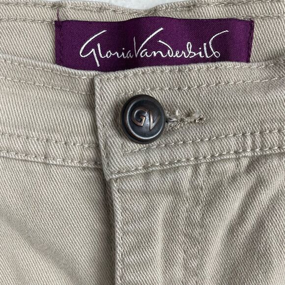 Gloria Vanderbilt Stretch Jean Shorts Size 10 EUC - Picture 3 of 5